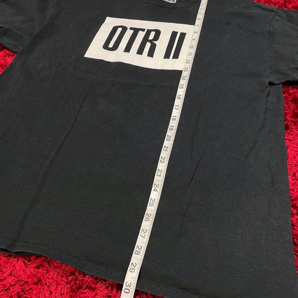 Jay Z Beyoncé On The Run II OTR Concert Tour Dates Shirt Hip Hop Pop USA - Picture 5 of 5